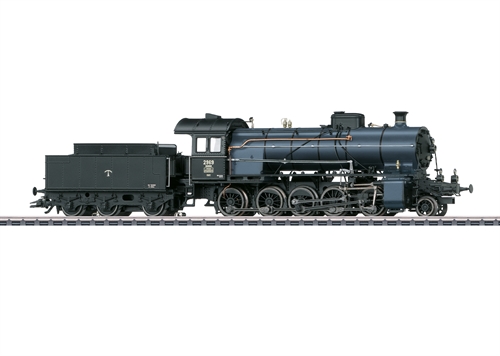 Märklin 39253 Damplokomotiv med tender serie C 5/6 "Elefant", ep VI, KOMMENDE NYHED 2024