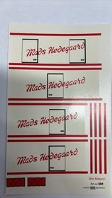 DMC Decals 87-184 Mads Hedegaard Scania 112M 1/87
