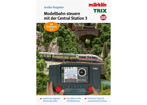 Märklin 03084 Model jernbane guide "Digital kontrol med Märklin Central Station 3" Tysk, KOMMENDE NYHED 2024