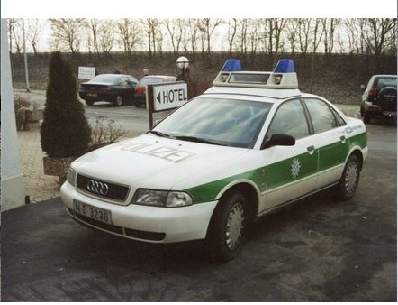 DMC Decals 43-004 Tyskland Polizei Audi