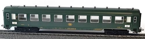 Märklin 00796-06 "Tin Plate" Schnellzugwagen 2.Klasse der SNCB/NMBS