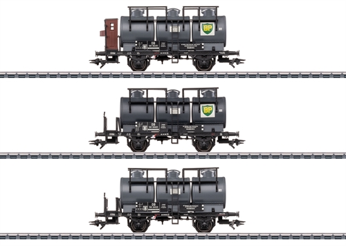 Märklin 46491 Tankvognssæt med tre containere, KOMMENDE NYHED 2026