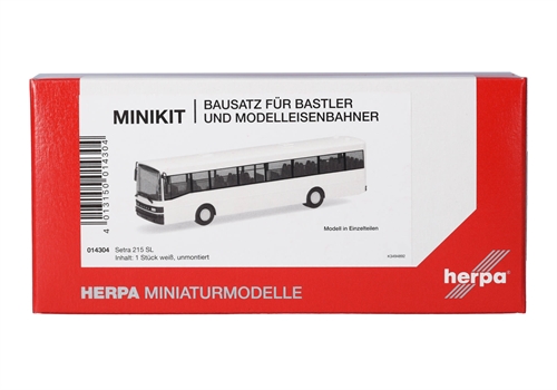 Herpa 014304 Herpa MiniKit: Setra 215 SL, hvid (1 stk.)