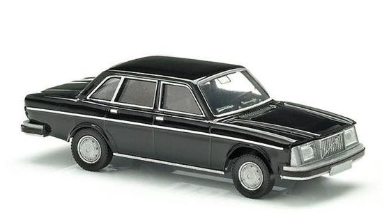 Wiking 026406 Volvo 244 DLS, sort, H0