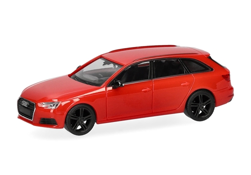 Herpa 028578-004 Audi A4 Avant, rød, H0