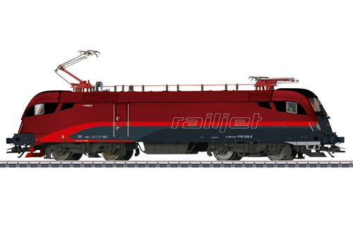 Märklin 39871 Ellokomotiv Reihe 1116, "Railjet" med mfx+ dekoder og lyd, ÔBB, ep VI