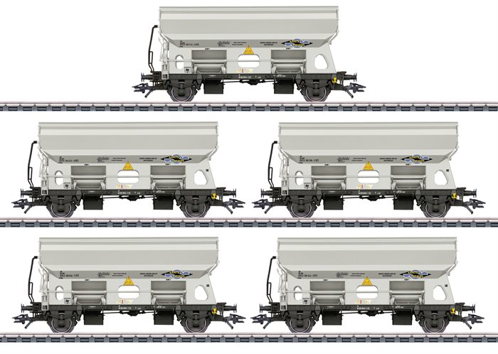 Märklin 46306 Fem-delt godsvognsæt med 2-akslede godsvogne, NS , ep IV