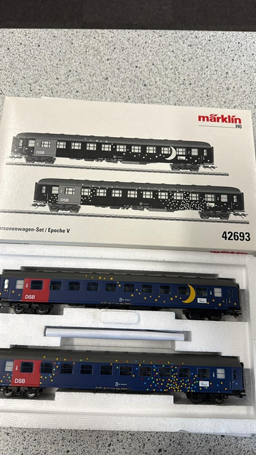Märklin 42693 Personvognssæt, DSB (BRUGT)
