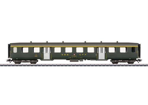 Märklin 43363 Personvogn i let stål, 1. klasse, SBB CFF FFS