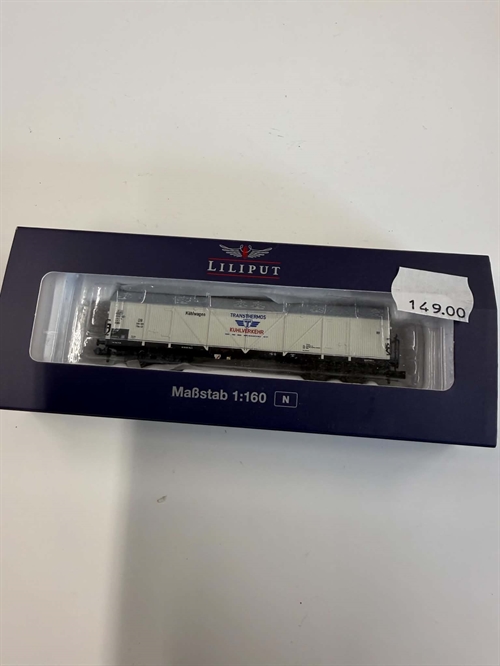 Liliput 265653 4-akslet kølevogn "Transthermos" SPOR N (BRUGT)