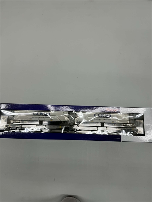 Roco 67385 Dobblet lommevognssæt med Coop trailere, (BRUGT)