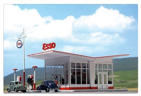 Busch 1005 Tankstation, Esso, H0