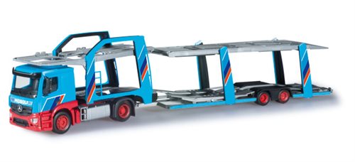 Herpa 302906 Mercedes-Benz Actros Eurolohr Autotransporter "Mosolf"