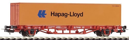 Piko 57700 Fladvogn med container, Hapag Lloyd, DB AG, ep V
