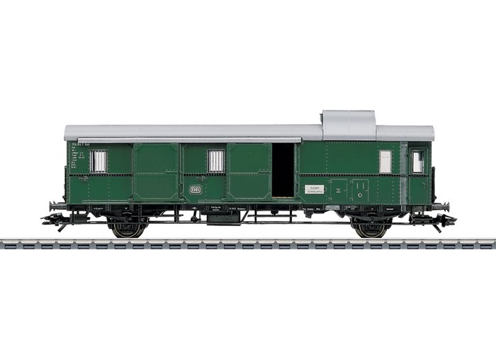 Märklin 4315 Gods- og pakkevogn,  \'\'Donnerbüchse\'\' type Pwi, DB, ep III