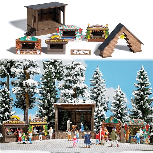 Busch 1183 Skov-julemarked, H0