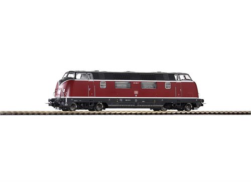 Piko 59707 BR 220.0 Diesel lokomotiv, DB, ep IV, Red Large Hatch, AC, NYHED 2017