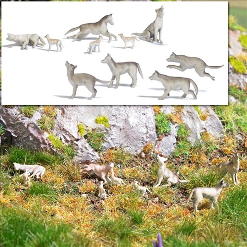 Busch 1193 Ulveflok, H0