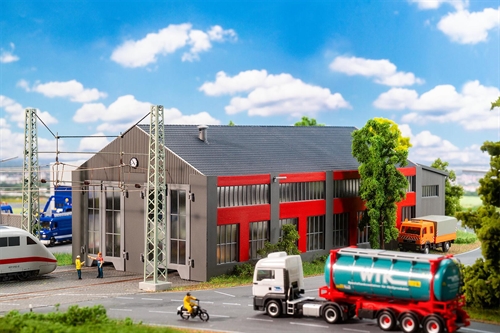 Faller 120079 El- lokomotiv remise, ep IV, H0