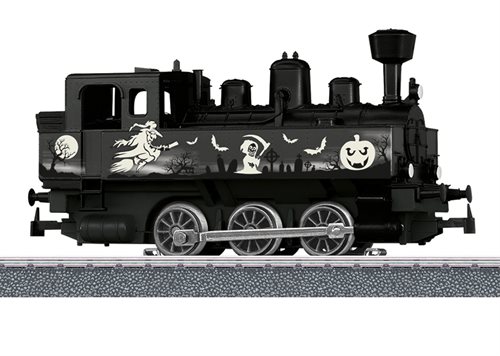 Märklin 36872 Start up Damplokomotiv Halloween - lys i mørket, H0 NYHED 2021