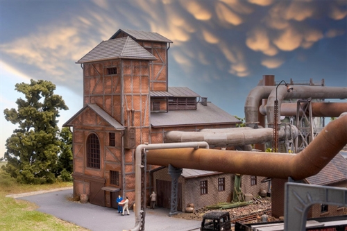 Faller 130024 Blower Hall med rørføring