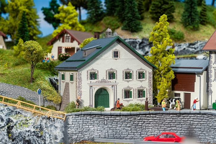 Faller 130662 Bündnerhaus Guarda ep. I, H0