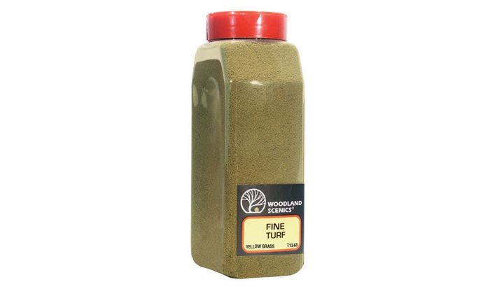 Woodland Scenics T1343 Fint tørv, gult græs, strødåse, 945 cm3 