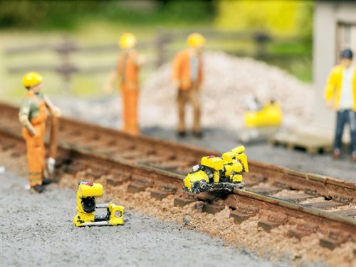 Noch 13640 Skinnearbejdssæt, med boremaskine og sav, 3D printet, H0 