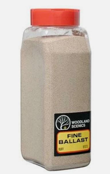Woodland Scenics B1373 Fin Ballast, Buff, strødåse, 945 cm3 
