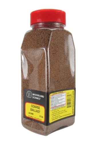 Woodland Scenics B1386 Grov Ballast, Brun, strødåse, 945 cm3 