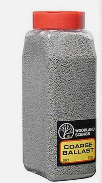 Woodland Scenics B1389 Grov Ballast, Grå, strødåse, 945 cm3 
