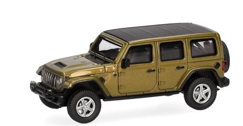 MC000014 Jeep Wrangler, grøn, (2017), H0