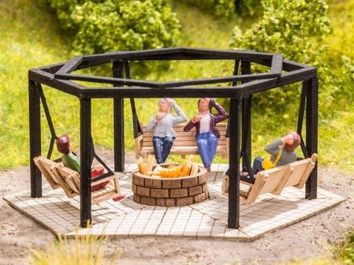 Noch 14369 Grillplads, Laser Cut, H0