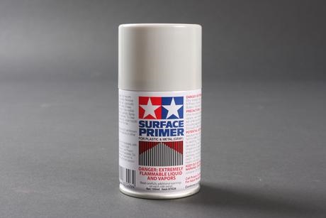 Tamiya 87026 OVERFLADEGRUNDER TIL PLAST & METAL, GRÅ (100ML)