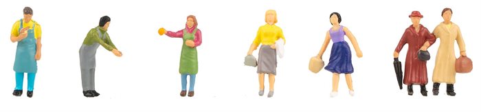 Faller 151670 Kræmmermarked I, H0