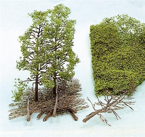 Heki 1533 10 Stk lav selv træer 18 cm incl blomster