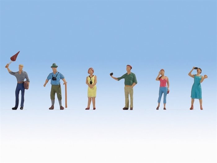 Noch 15472 Rejsende, seks figurer, H0 