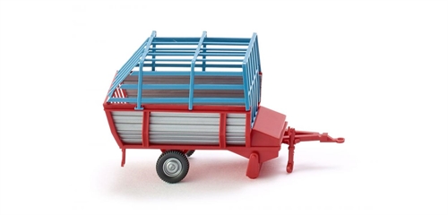 Wiking 038101 Hølæssevogn, blå/rød, H0