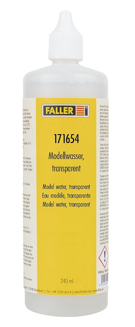 Faller 171654 Modelvand, gennemsigtigt, 250 ml