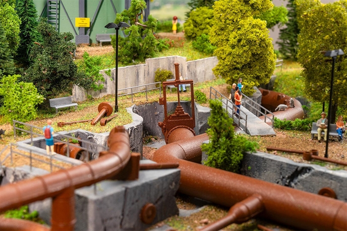 Faller 180328 Stort Rørledningssæt ep. III, H0