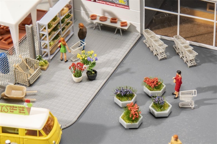 Faller 180352 Indretningssæt til byggemarked, H0