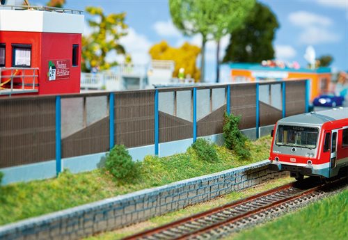 Faller 180422 Støjskærm i træ, H0