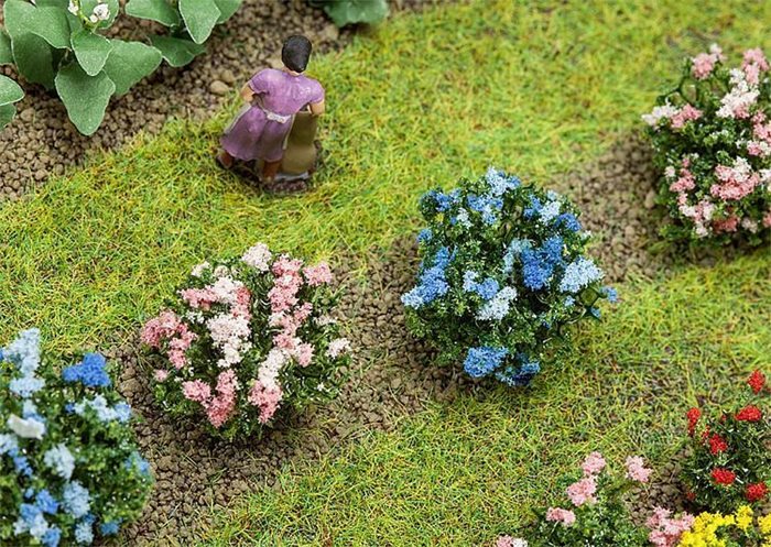 Faller 181271 Hortensiaer, 12 stk, ca 15 mm høje, H0 