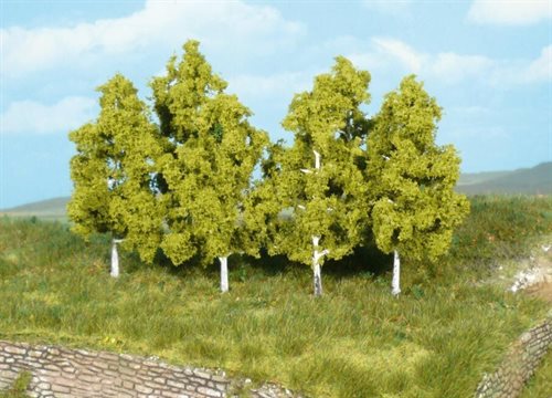 Heki 1998 6 stk birketræer uden fod 8 cm
