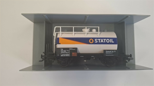 Klein modellbahn SoSe61/95 Tankvogn fra DSB ''STATIOL'' Epoke V (BRUGT)