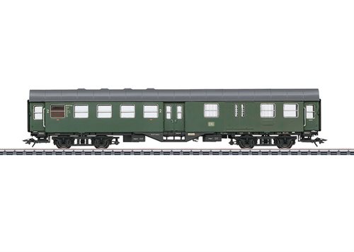 Märklin 41330 4-akslet passagervogn 2. klasse med pakkerum, BD4yge, DB, ep III