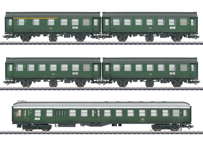 Märklin 41326 Personvognssæt med to ombygningsvogne samt en styre-og personvogn, DB, ep IV