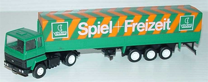 Herpa 9559 Ford Transcontinental presenningsættevogn 2/3, H0