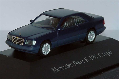 Herpa B66005613 Mercedes Benz E 320 Coupé Mautic-blå metallic, H0