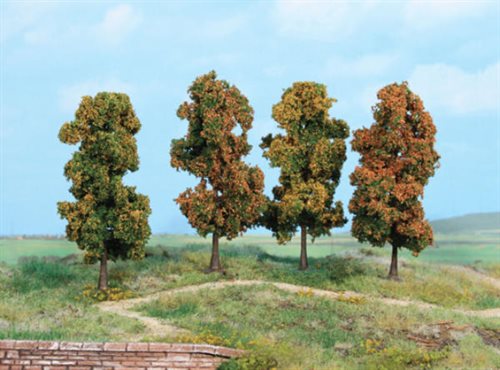 Heki 2001 4 stk efterårstræer, 18 cm